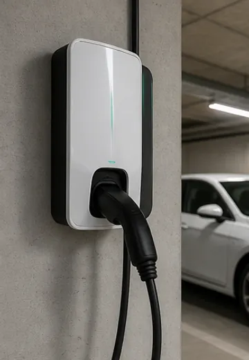 Punto de recarga para vehiculos electricos