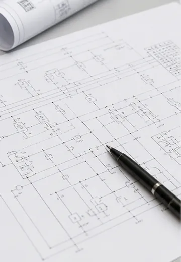 Esquema y documentación técnica eléctrica