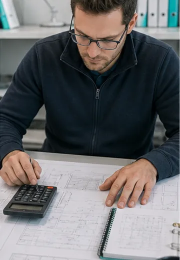 Cálculos y planos de ingeniería