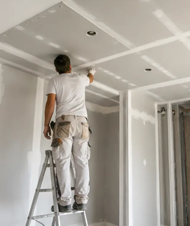 Pladur y falsos techos en una vivienda